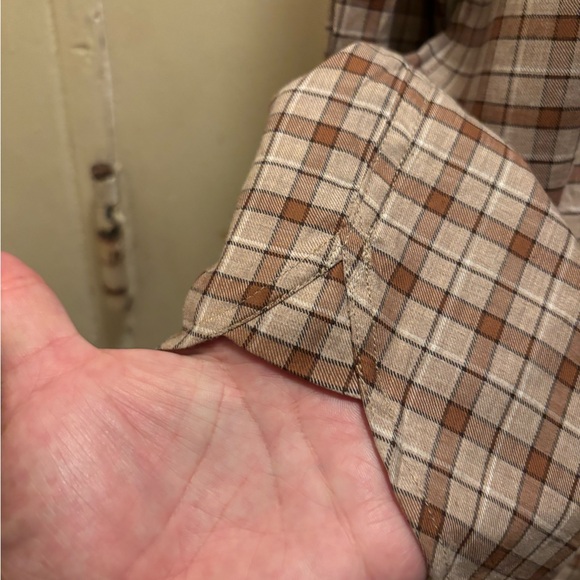 DANIEL CREMIEUX Plaid Shirt, New without tags, large size - Picture 13 of 16